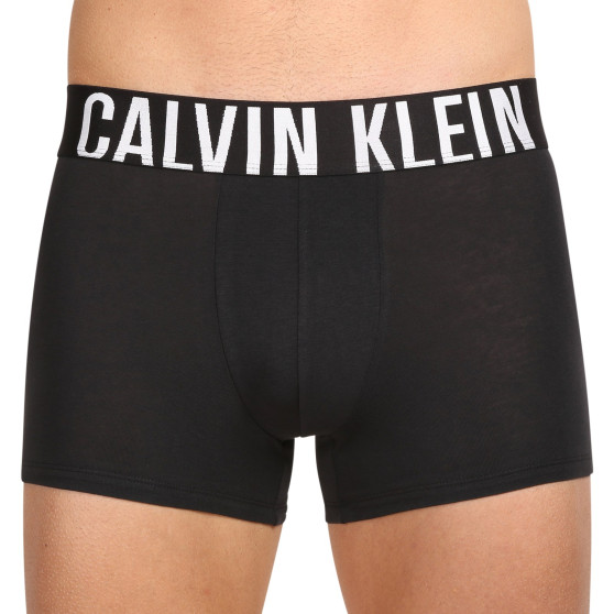 3PACK ανδρικό σορτς μποξεράκι Calvin Klein μαύρο (NB3608A-UB1)