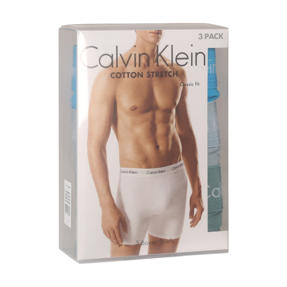 3PACK ανδρικό σορτς μποξεράκι Calvin Klein πολύχρωμο (NB1770A-N23)