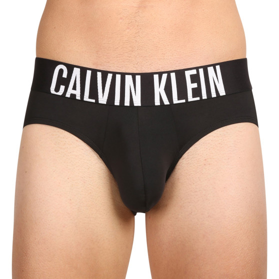 3PACK ανδρικό σλιπ Calvin Klein μαύρο (NB3610A-UB1)