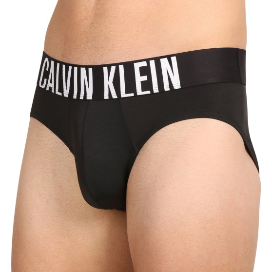 3PACK ανδρικό σλιπ Calvin Klein μαύρο (NB3610A-UB1)