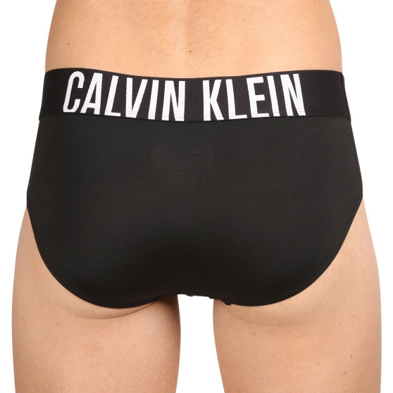 3PACK ανδρικό σλιπ Calvin Klein μαύρο (NB3610A-UB1)