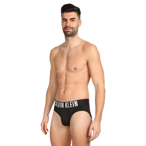 3PACK ανδρικό σλιπ Calvin Klein μαύρο (NB3610A-UB1)