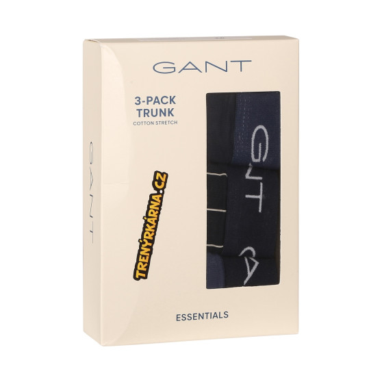 3PACK ανδρικό σορτς μποξεράκι Gant πολύχρωμο (902343033-433)