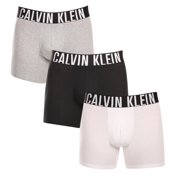 3PACK ανδρικό σορτς μποξεράκι Calvin Klein πολύχρωμο (NB3609A-MP1)