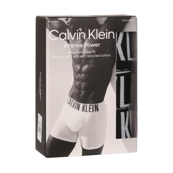 3PACK ανδρικό σορτς μποξεράκι Calvin Klein πολύχρωμο (NB3609A-MP1)