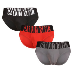 3PACK ανδρικό σλιπ Calvin Klein πολύχρωμο (NB3610A-LXO)