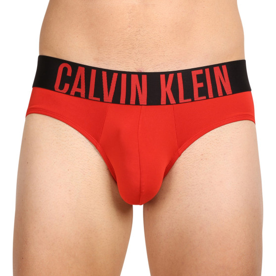 3PACK ανδρικό σλιπ Calvin Klein πολύχρωμο (NB3610A-LXO)