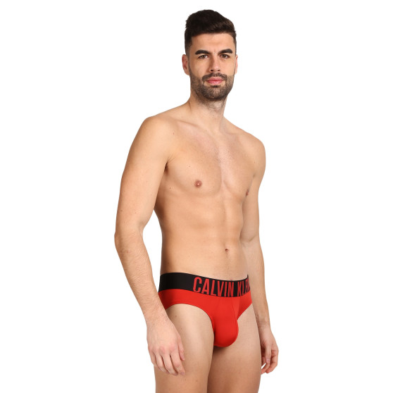 3PACK ανδρικό σλιπ Calvin Klein πολύχρωμο (NB3610A-LXO)