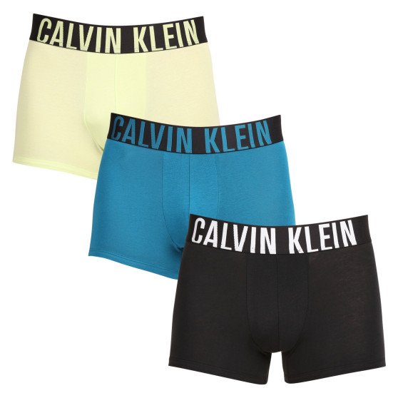 3PACK ανδρικό σορτς μποξεράκι Calvin Klein πολύχρωμο (NB3608A-OG5)