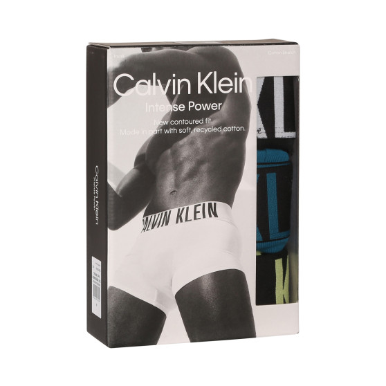 3PACK ανδρικό σορτς μποξεράκι Calvin Klein πολύχρωμο (NB3608A-OG5)