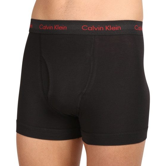 3PACK ανδρικό σορτς μποξεράκι Calvin Klein μαύρο (NB2615A-NC1)