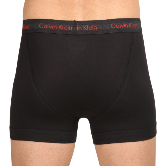 3PACK ανδρικό σορτς μποξεράκι Calvin Klein μαύρο (NB2615A-NC1)