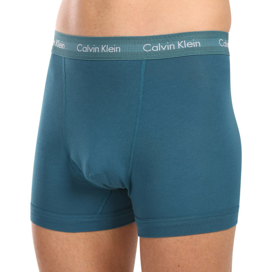 3PACK ανδρικό σορτς μποξεράκι Calvin Klein πολύχρωμο (U2662G-MXA)