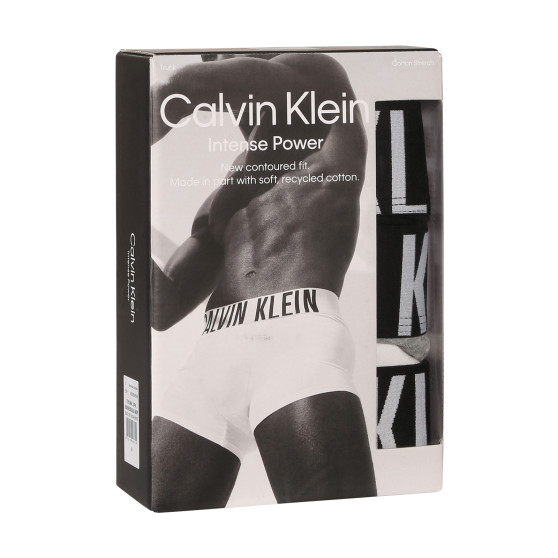 3PACK ανδρικό σορτς μποξεράκι Calvin Klein πολύχρωμο (NB3608A-MPI)