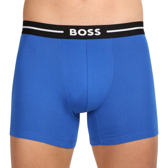 3PACK ανδρικό σορτς μποξεράκι BOSS πολύχρωμο (50514962 960)