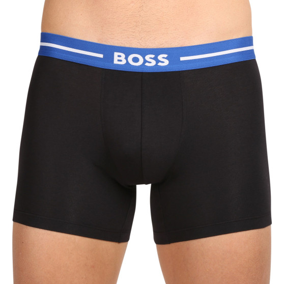 3PACK ανδρικό σορτς μποξεράκι BOSS πολύχρωμο (50514962 960)