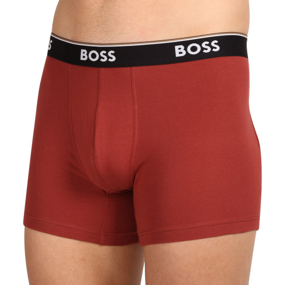 3PACK ανδρικό σορτς μποξεράκι BOSS πολύχρωμο (50514926 969)