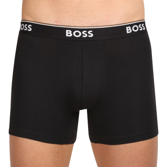 3PACK ανδρικό σορτς μποξεράκι BOSS πολύχρωμο (50514926 969)