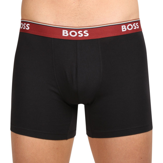 3PACK ανδρικό σορτς μποξεράκι BOSS πολύχρωμο (50514926 969)