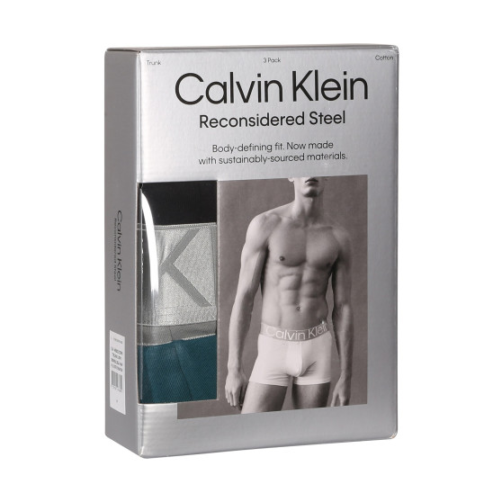 3PACK ανδρικό σορτς μποξεράκι Calvin Klein πολύχρωμο (NB3130A-NA9)