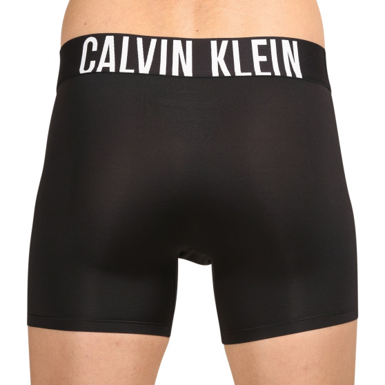 3PACK ανδρικό σορτς μποξεράκι Calvin Klein μαύρο (NB3612A-UB1)