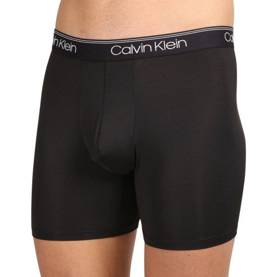 3PACK ανδρικό σορτς μποξεράκι Calvin Klein μαύρο (NB2570A-N2L)