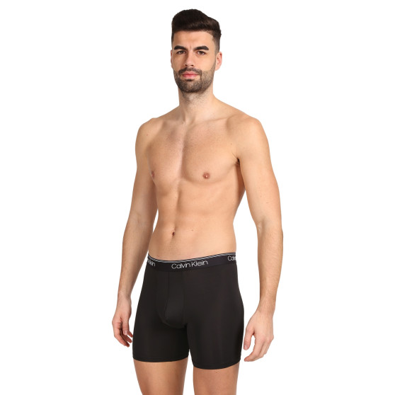 3PACK ανδρικό σορτς μποξεράκι Calvin Klein μαύρο (NB2570A-N2L)