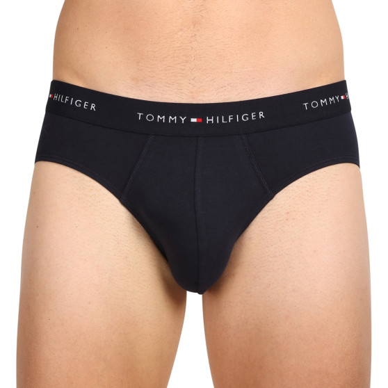 3PACK ανδρικό σλιπ Tommy Hilfiger σκούρο μπλε (UM0UM02904 0XN)