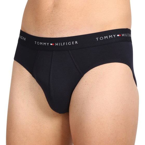 3PACK ανδρικό σλιπ Tommy Hilfiger σκούρο μπλε (UM0UM02904 0XN)