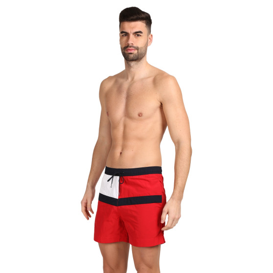 Ανδρικά μαγιό Tommy Hilfiger κόκκινο (UM0UM03259 XLG)