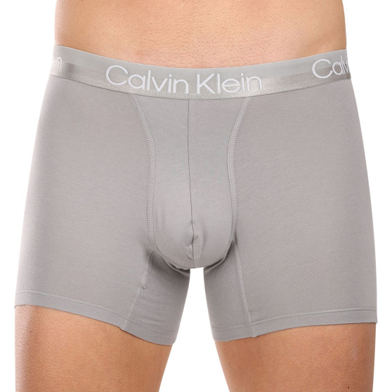 3PACK ανδρικό σορτς μποξεράκι Calvin Klein πολύχρωμο (NB2971A-MCA)