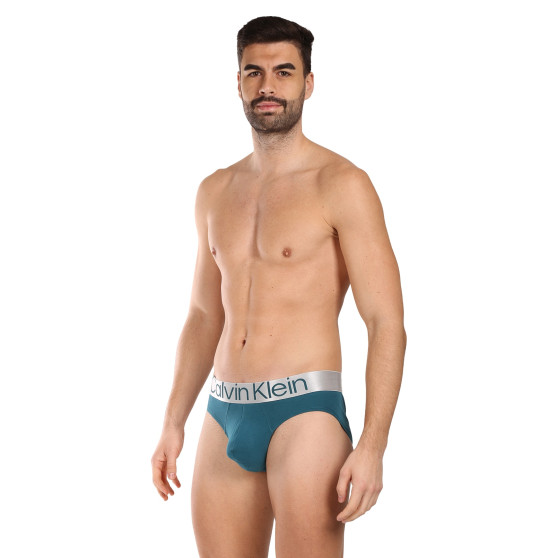 3PACK ανδρικό σλιπ Calvin Klein πολύχρωμο (NB3129A-NA9)