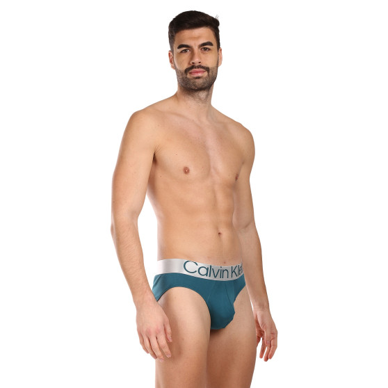 3PACK ανδρικό σλιπ Calvin Klein πολύχρωμο (NB3129A-NA9)