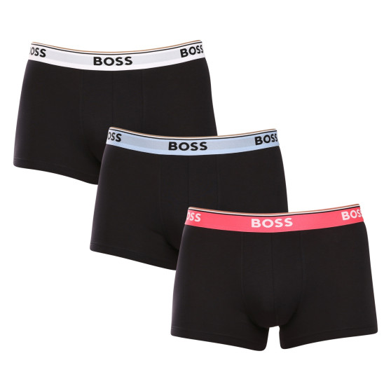 3PACK ανδρικό σορτς μποξεράκι BOSS πολύχρωμο (50514928 978)