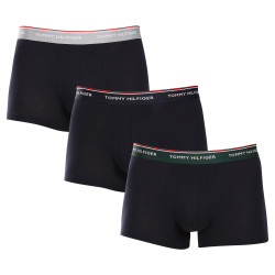 3PACK ανδρικό σορτς μποξεράκι Tommy Hilfiger σκούρο μπλε (UM0UM01642 0XW)