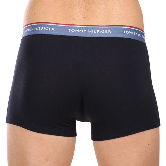 3PACK ανδρικό σορτς μποξεράκι Tommy Hilfiger σκούρο μπλε (UM0UM01642 0XX)