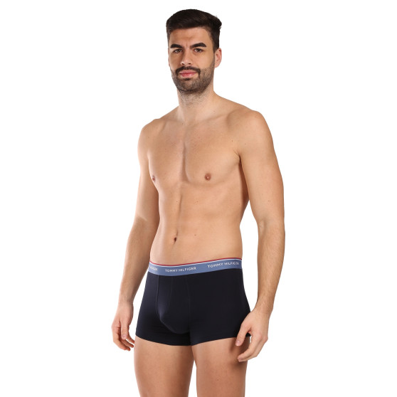 3PACK ανδρικό σορτς μποξεράκι Tommy Hilfiger σκούρο μπλε (UM0UM01642 0XX)