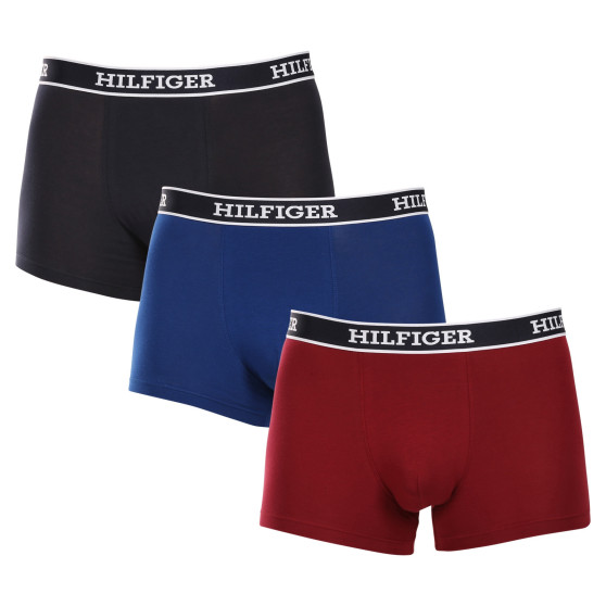 3PACK ανδρικό σορτς μποξεράκι Tommy Hilfiger πολύχρωμο (UM0UM03185 0SX)