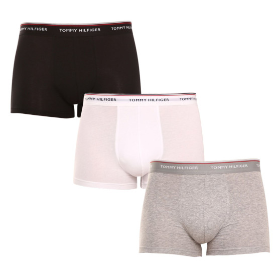 3PACK ανδρικό σορτς μποξεράκι Tommy Hilfiger πολύχρωμο (1U87903842 004)