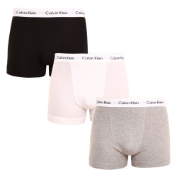 3PACK ανδρικό σορτς μποξεράκι Calvin Klein πολύχρωμο (U2662G-998)