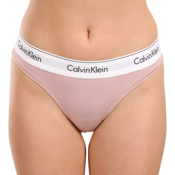 Γυναικείο στρινγκ Calvin Klein ροζ (F3786E-TQO)