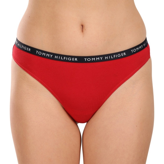 3PACK γυναικείο στρινγκ Tommy Hilfiger πολύχρωμο (UW0UW02829 0WS)