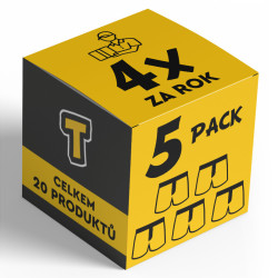 4x 5PACK ανδρικά σορτς  - τριμηνιαία ετήσια συνδρομή Nedeto