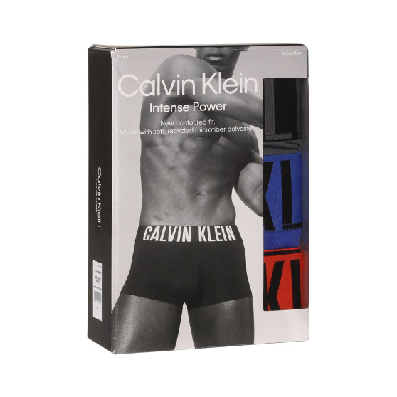 3PACK ανδρικό σορτς μποξεράκι Calvin Klein πολύχρωμο (NB3775A-MDI)