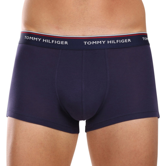 3PACK ανδρικό σορτς μποξεράκι Tommy Hilfiger σκούρο μπλε (1U87903841 409)