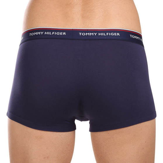 3PACK ανδρικό σορτς μποξεράκι Tommy Hilfiger σκούρο μπλε (1U87903841 409)