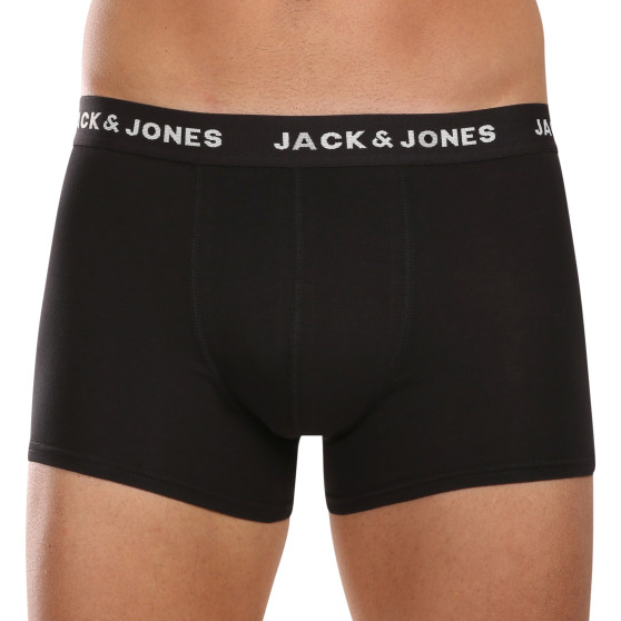 7PACK ανδρικό σορτς μποξεράκι Jack and Jones μαύρο (12165587)