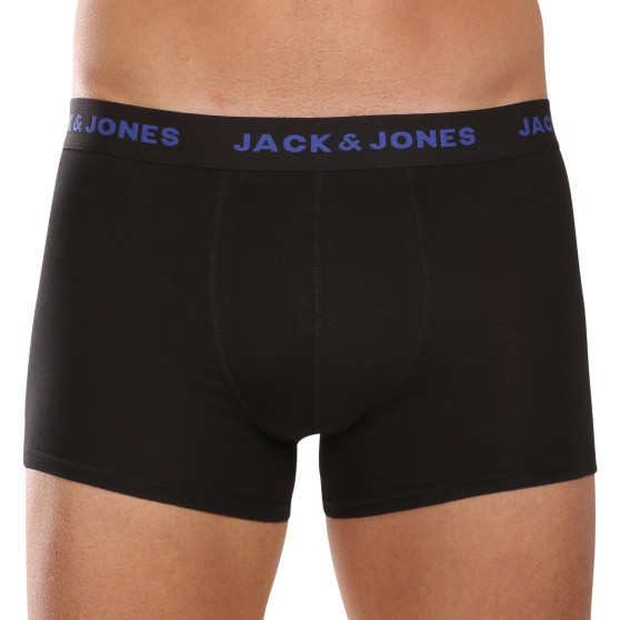 7PACK ανδρικό σορτς μποξεράκι Jack and Jones μαύρο (12165587)