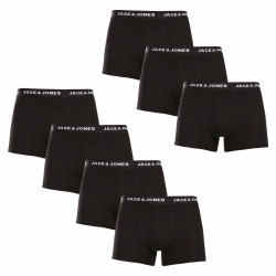 7PACK ανδρικό σορτς μποξεράκι Jack and Jones μαύρο (12171258)