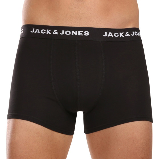 7PACK ανδρικό σορτς μποξεράκι Jack and Jones μαύρο (12171258)